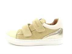 Bisgaard yellow Mika shoes with heart